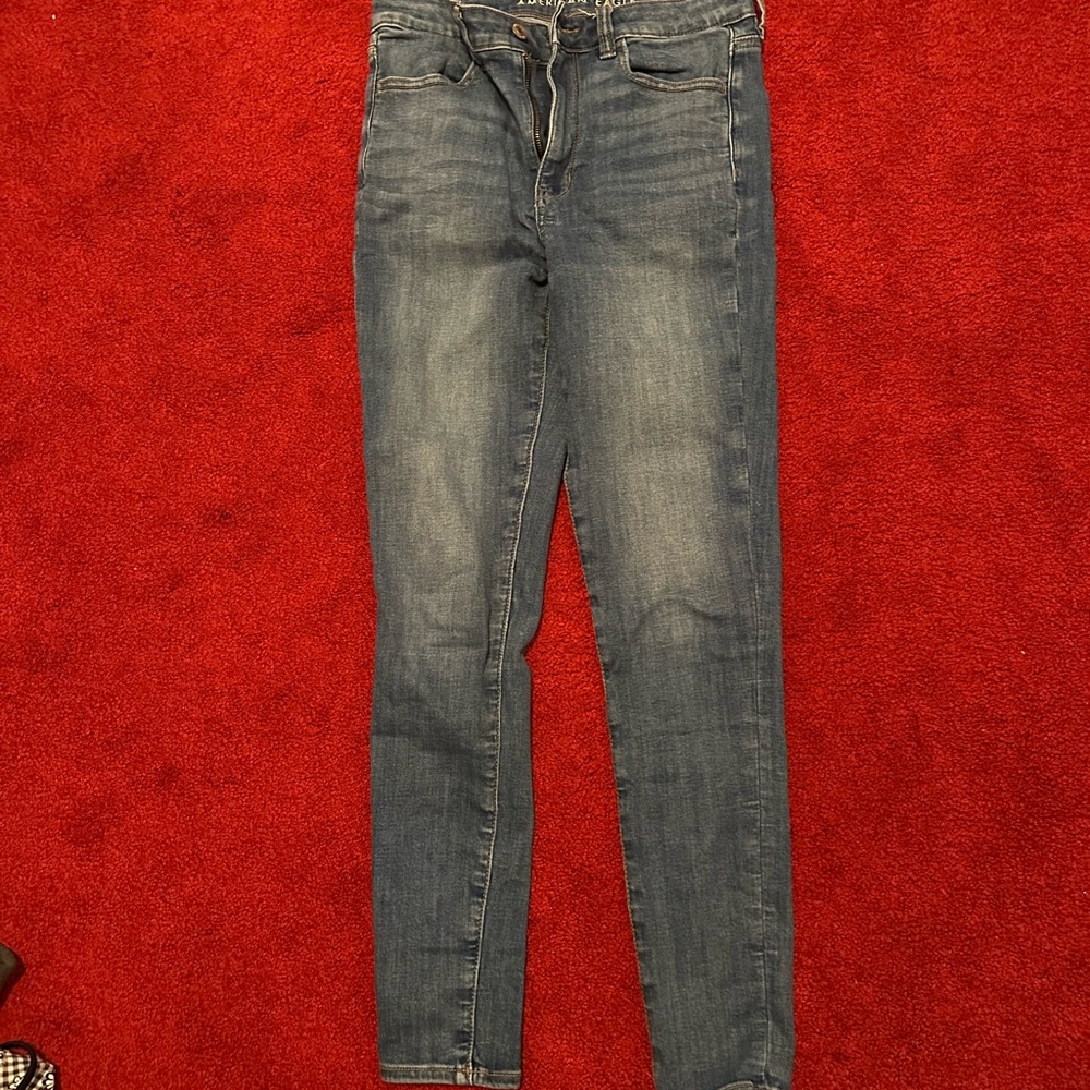 american eagle skinny jeans. size 6